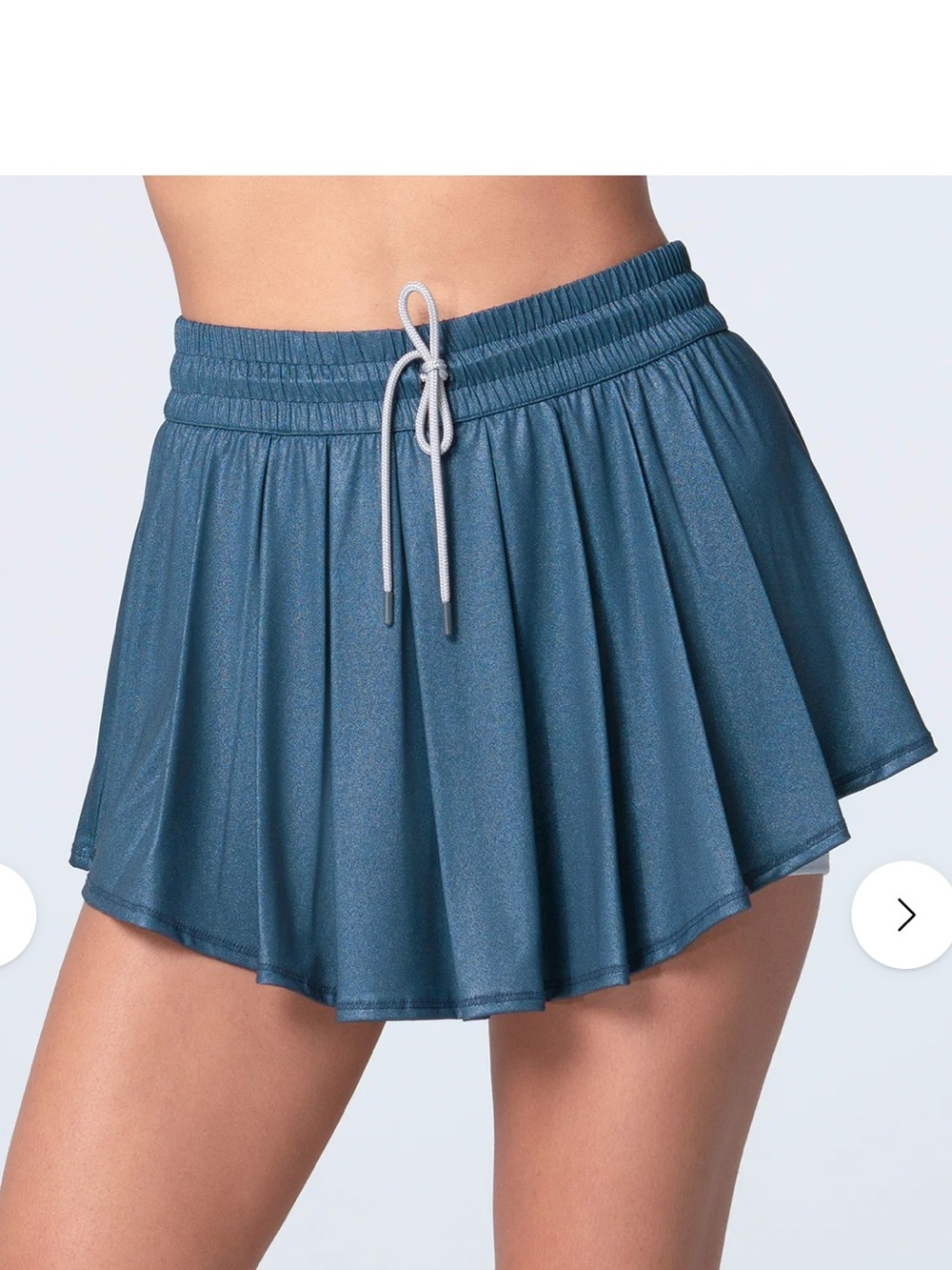 Lucky In Love - High Waist All That Shimmers Skirt